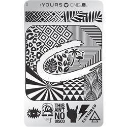 CND Stamping plate - yours love cnd